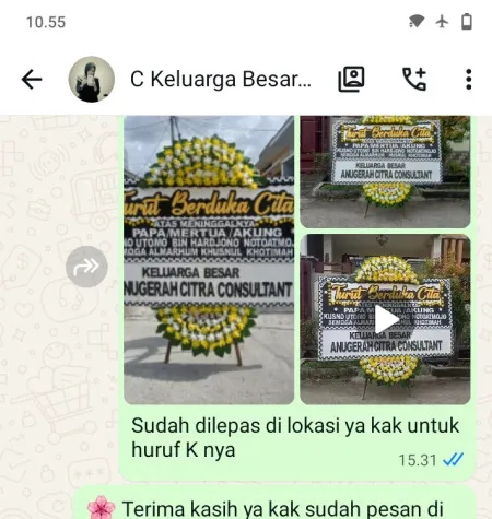 Pengiriman Papan Bunga Duka Melawai