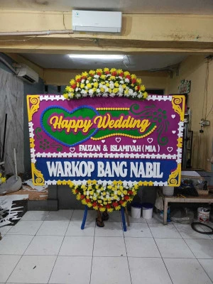 Papan Bunga di Melawai
