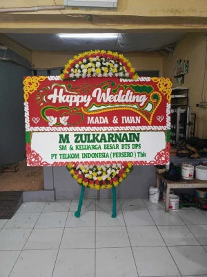 Papan Bunga di Melawai