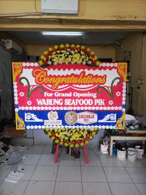 Papan Bunga di Melawai