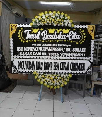 Papan Bunga di Melawai