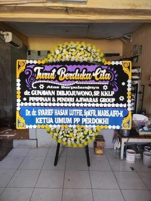 Papan Bunga di Melawai